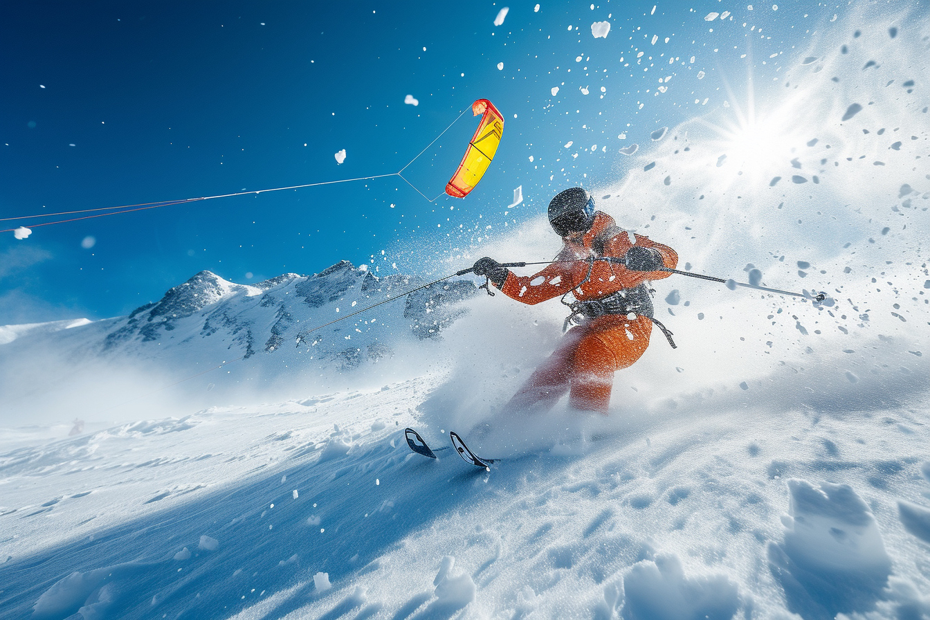 Starting kite skiing: essential tips for beginners